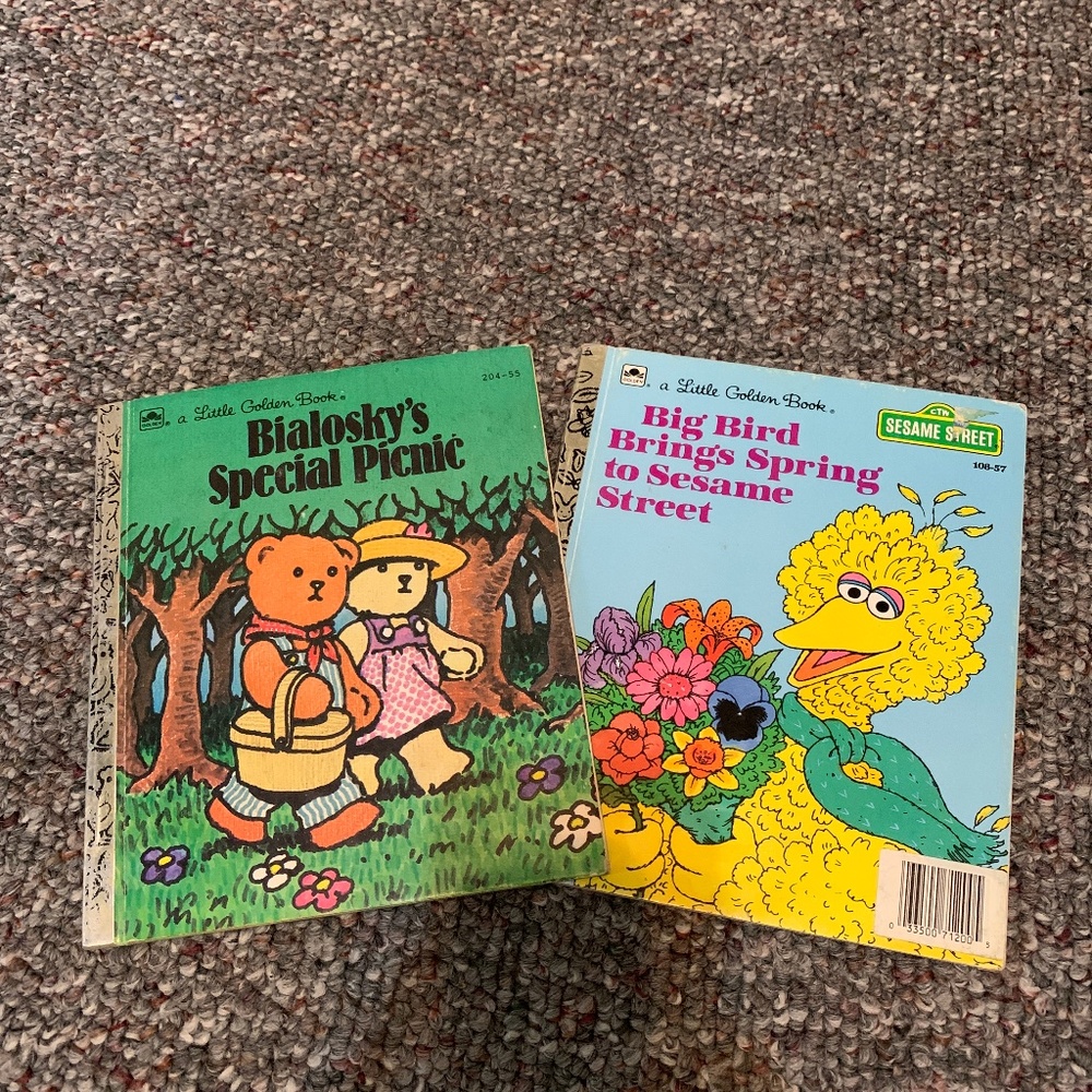 Vintage Two Little Golden Books